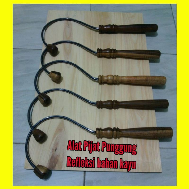 Jual Alat Pijat Gantol Pijit Gantolan Punggung Kayu Refleksi Shopee