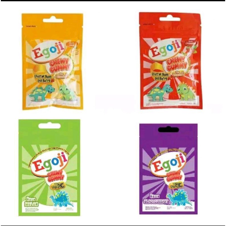 Egoji Chewy Gummy / Egoji Gummy / Vitamin Anak