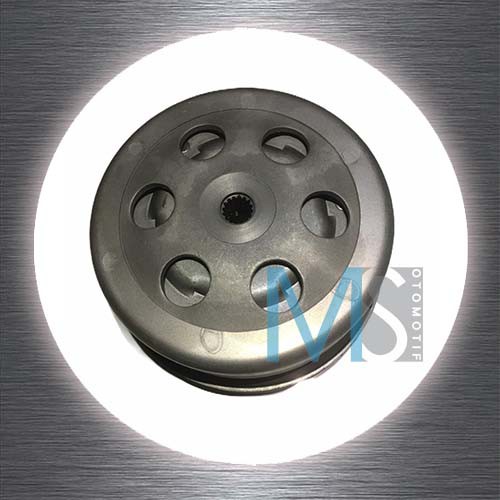 Pulley / Puli / Pully Assy dan Cover Komplit Yamaha Xeon - MS Otomotif