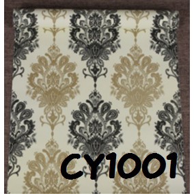 Wallpaper Dinding Wallpaper Stiker 3d Wallpaper Ruang Tamu Cy 45Cm X 10M Motif Batik Aesthetic-CY1001