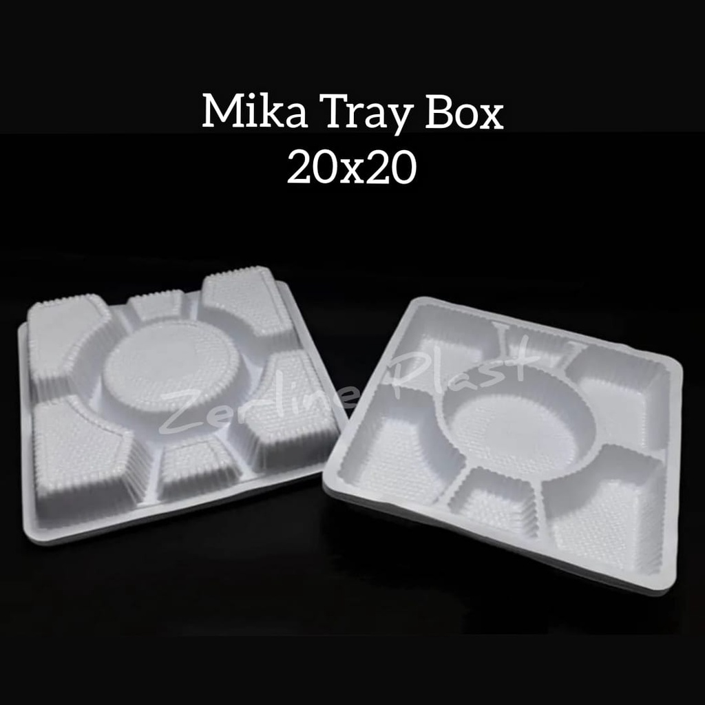 Mika TRAY Box 20x20 / Mika Sekat Box Tebal