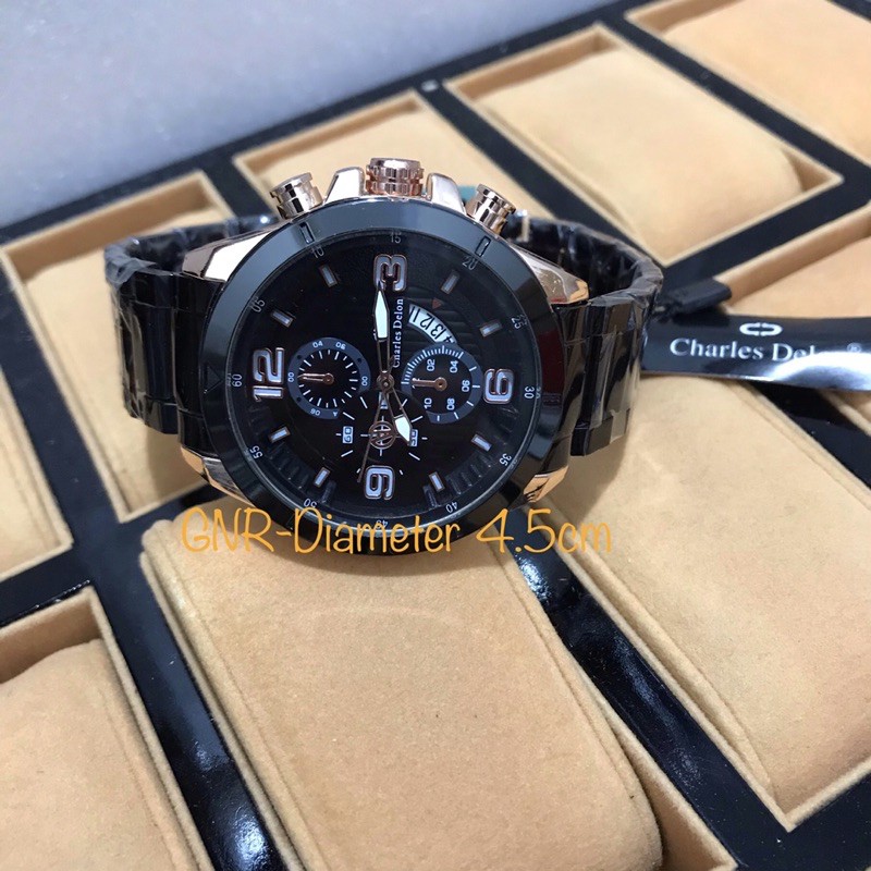 JAM TANGAN PRIA SPORTY CHARLES DELON ORIGINAL