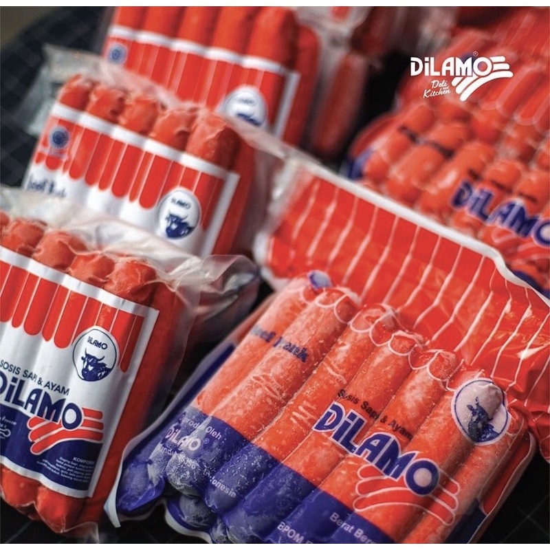 

Jual BEEF or CHICKEN FRANK / SOSIS FRANKFURTER DILAMO isi 6 harga retail kualitas premium