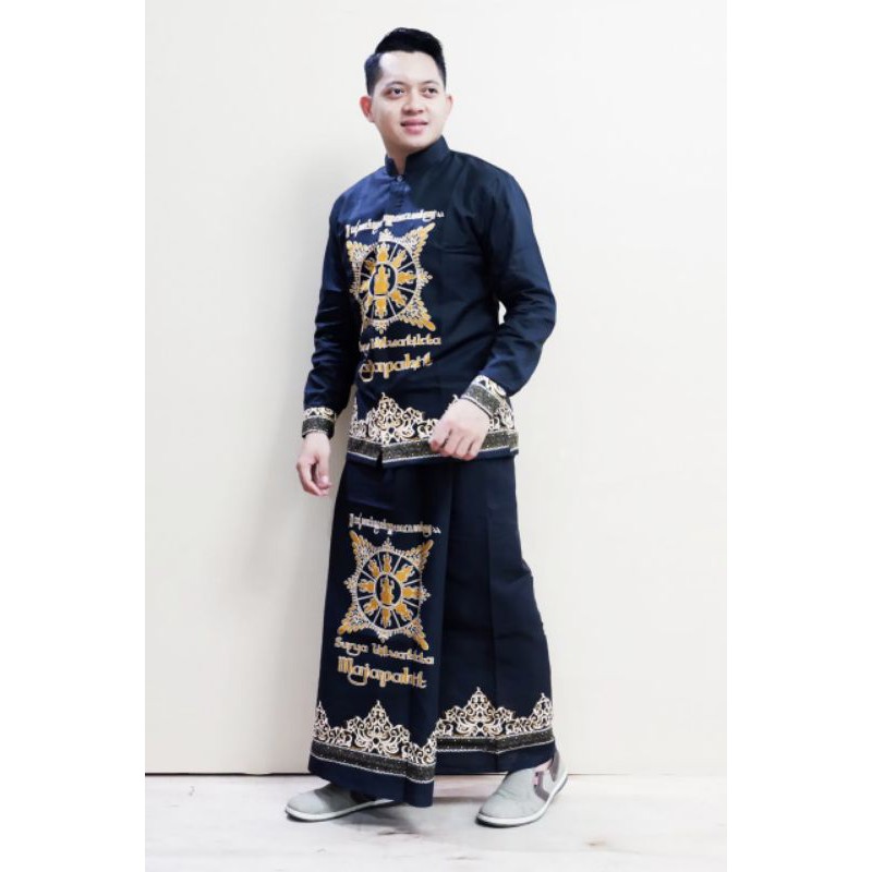 kemeja  batik setelan sarung