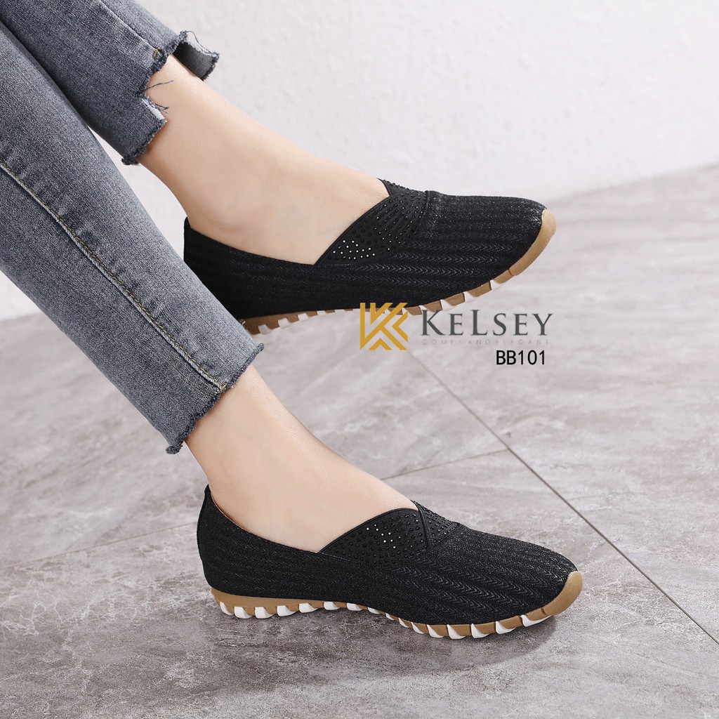 Kelsey Sepatu Slip On Wanita BB101