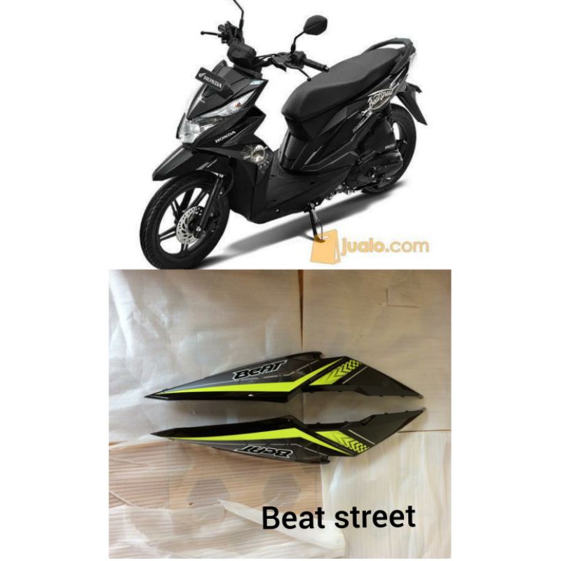 cover body beat street warna hitam