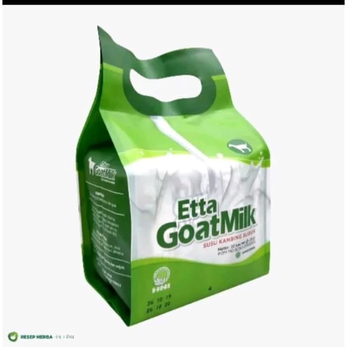 

Etta Goat Milk HNI HPAI susu kambing etawa bubuk