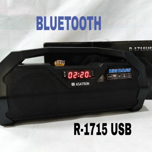 Speaker Bluetooth portable Asatron R 1715 multimedia+radio