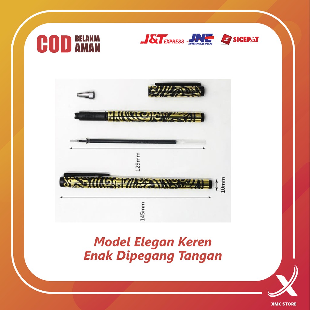 

Pulpen Tulis Seri GP Desain Elegan / Bolpoin Model Keren dan Trendy/ Pena Tulis Murah