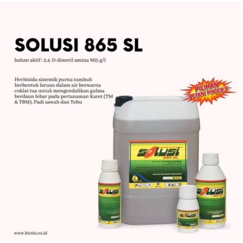Herbisida SOLUSI 865 SL