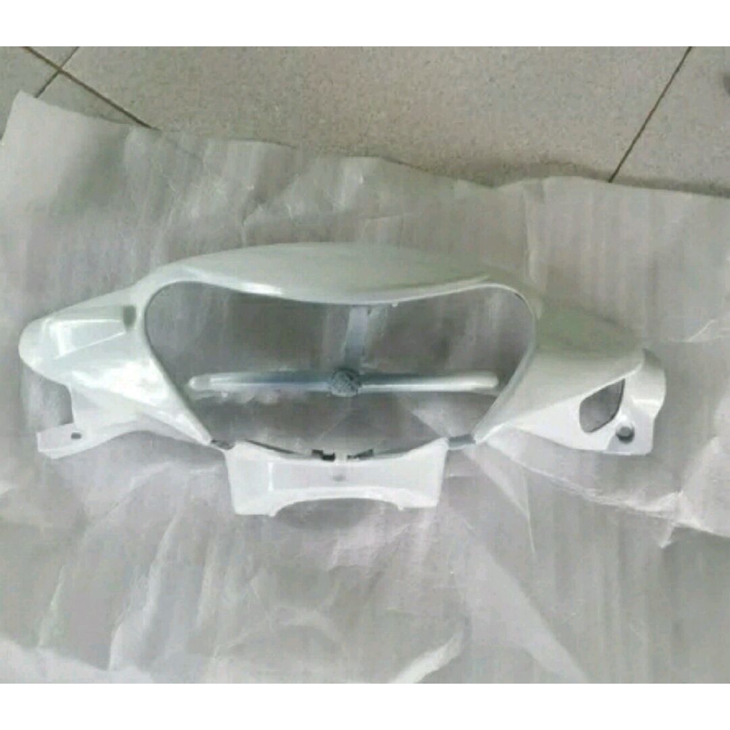 Batok kepala depan mio smile putih/batok lampu depan mio smile putih