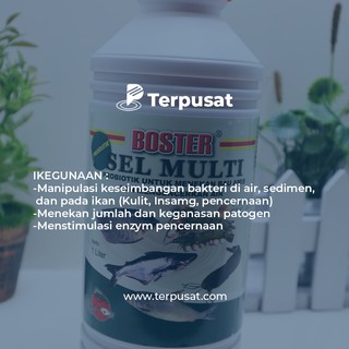 Image of thu nhỏ Obat ikan Boster Sel Multi Probiotik Mencegah Bau Amis 1 Liter #5