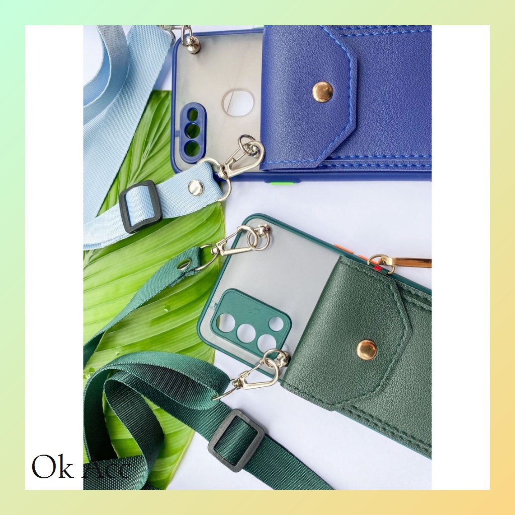 Case Tas Sling FH83 FC for Infinix HOT 8 9 10 Play 10s 10t 11 11s 12 12i Note 7 Lite 8 10 Smart 4 5 6 HD