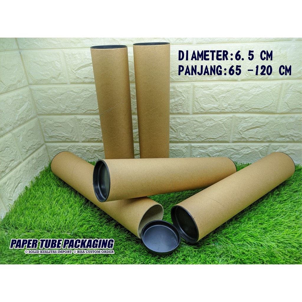 

roll kertas selongsong paking gratis tutup paper tube diameter 6.5 cm