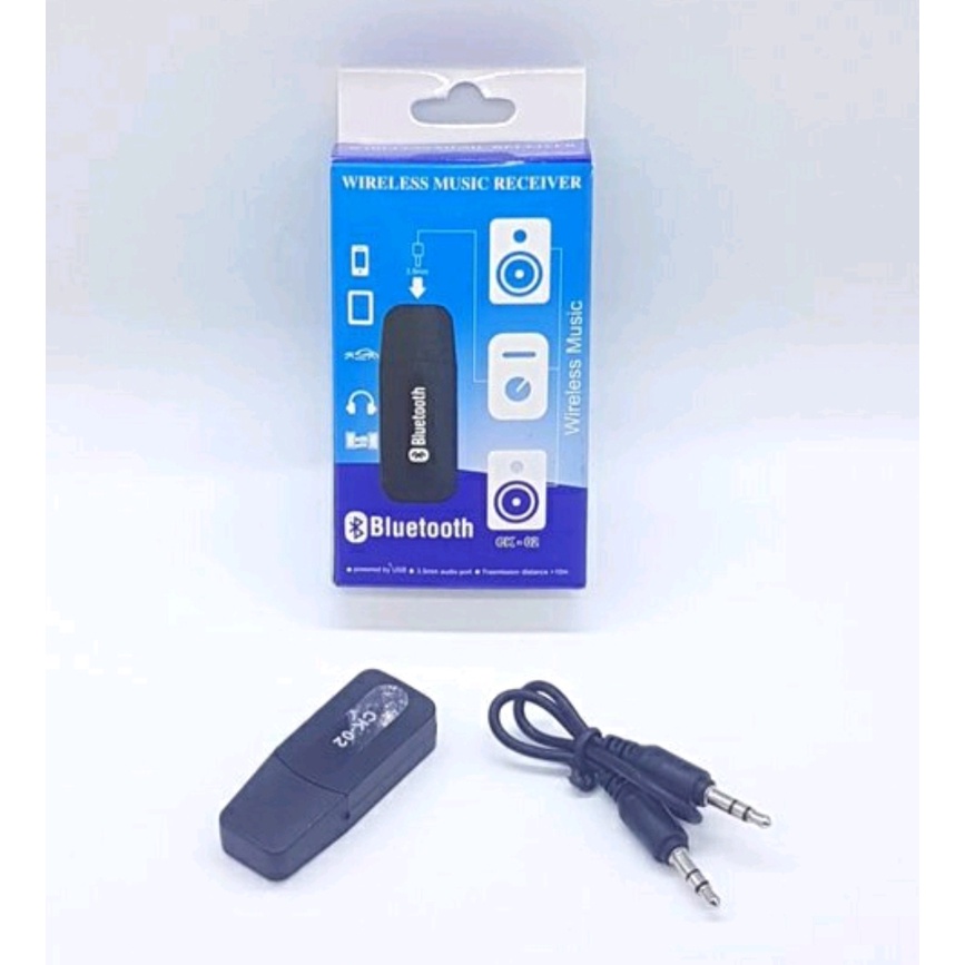 BLUETOOTH RECEIVER MUSIK CK02 - AUDIO RECEIVER WIRELESS CK-02 - BC