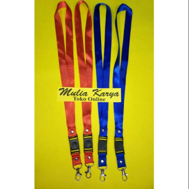 

Tali Lanyard 2 cm / Tali Name tag 2 cm / Gantungan tali name tag 2 cm