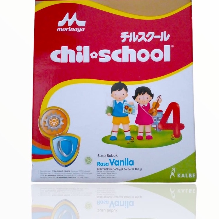 Morinaga Chil School Madu 1600gr/Vanila 1600gr