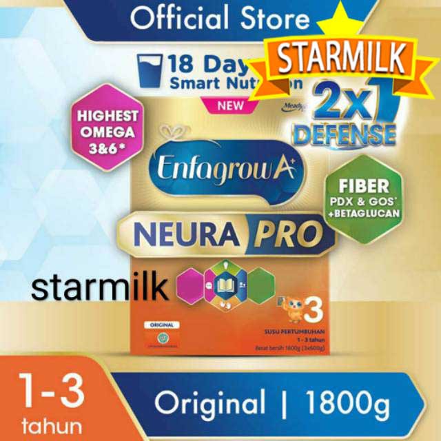 Enfagrow 3 original 1800