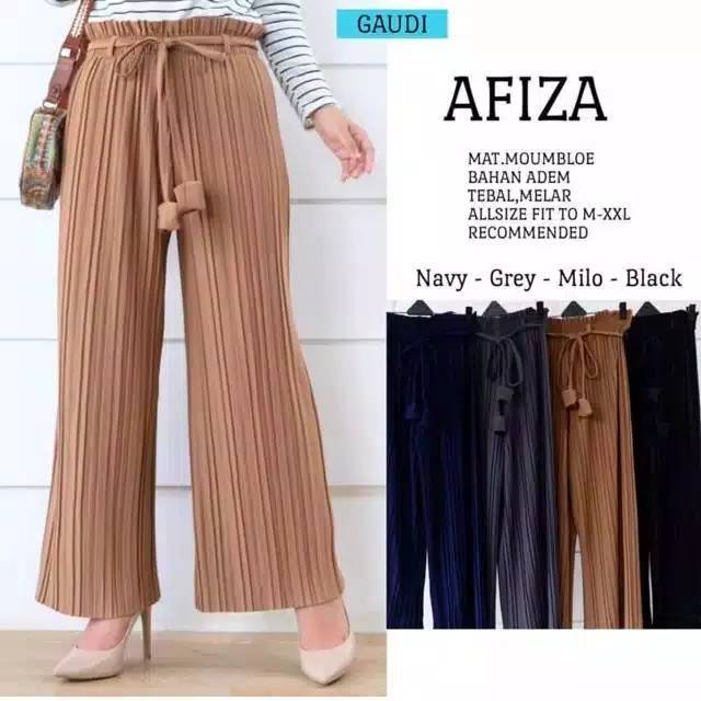  CELANA  KULOT  PLISKET  TALI PREMIUM  QUALITY MURAH Shopee 