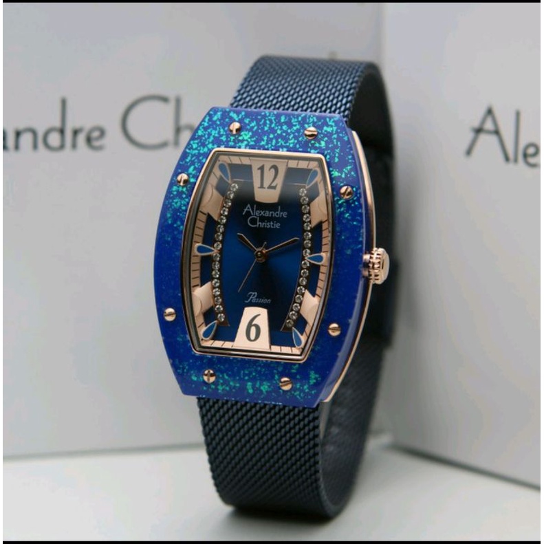 JAM TANGAN WANITA ALEXANDRE CHRISTIE AC 2856 / AC2856 RANTAI PASIR