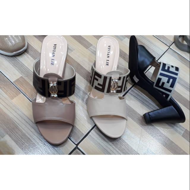 VIVIAN HEELS  SENDAL WANITA
