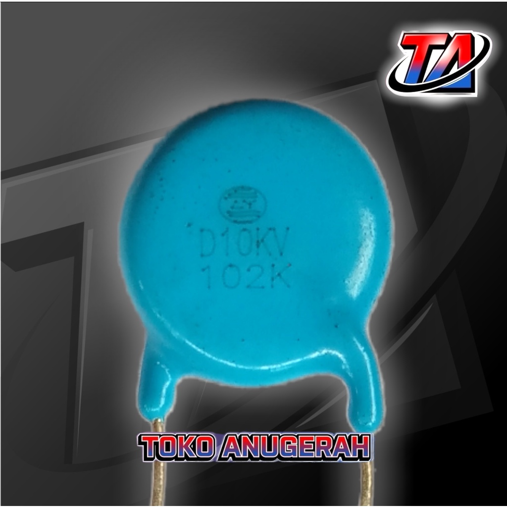 KAPASITOR 10KV 102K / 10KV102K