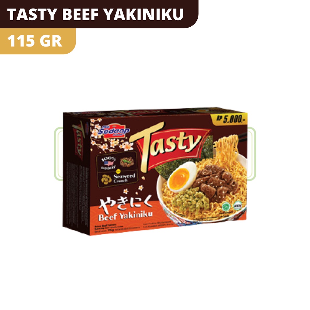 

MIE SEDAAP TASTY BEEF YAKINIKU 115GR