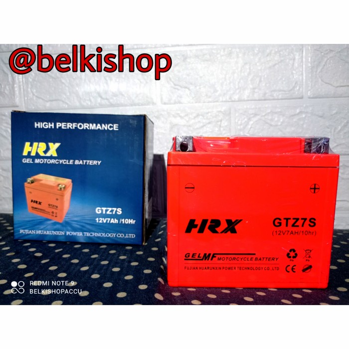 Aki Motor Honda Vario 125 HRX GTZ6V (Kode A 003))