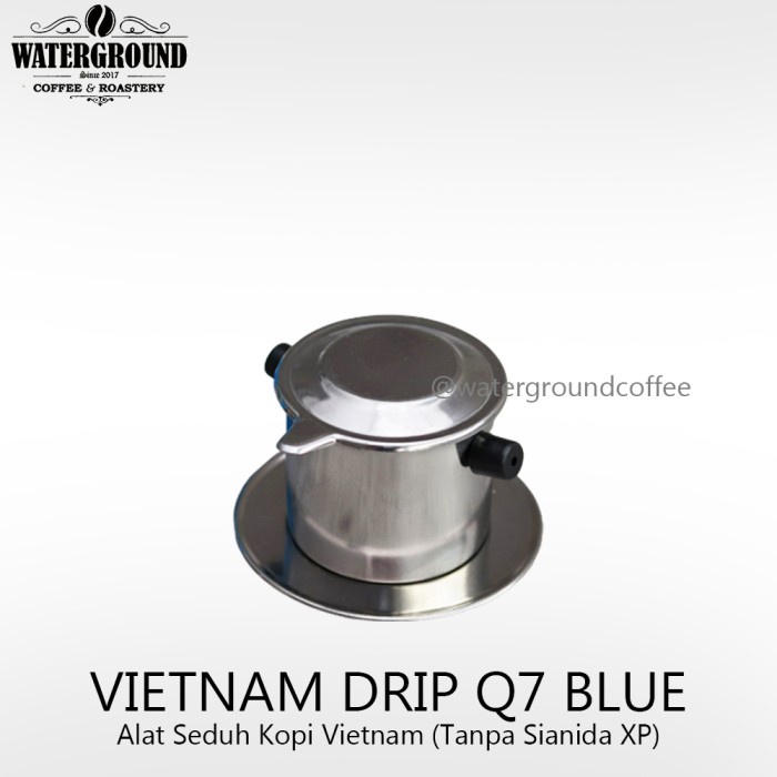 

DISKON - (BISA COD) Vietnam Drip Coffee Maker Washable 120 ml