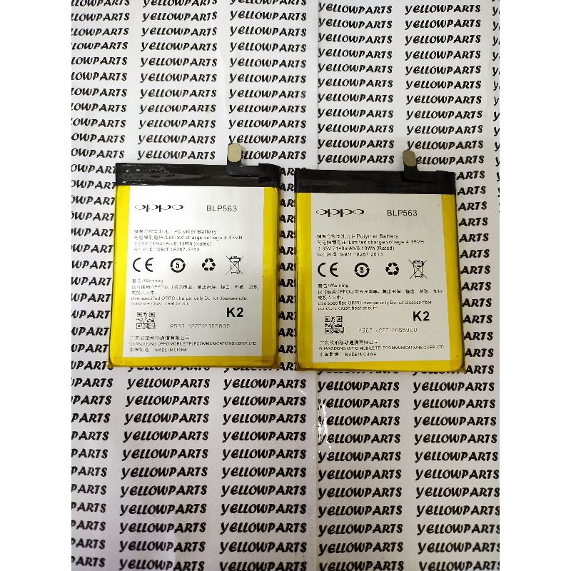 BAT BATTERY BATERE BATERAI OPPO R827 FIND 5 MINI BL563 ORI99