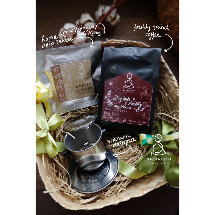 

Bf31Gf Coffee Dripper Gift Set - Hampers Kado Souvenir Kopi - Sarangopi Gdf601