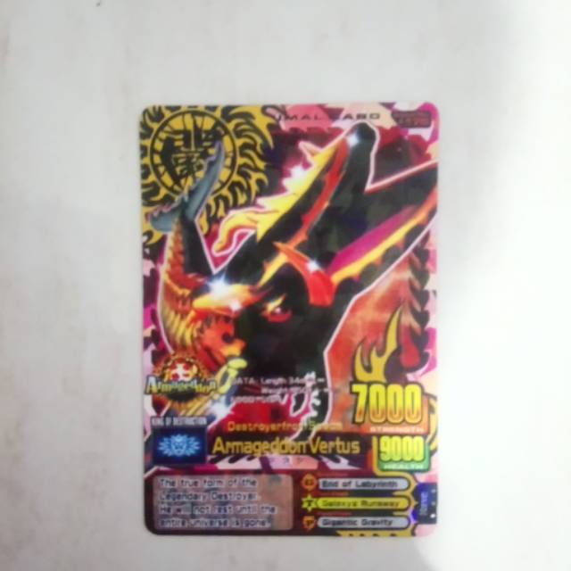 Animal Kaiser Armageddon Vertus