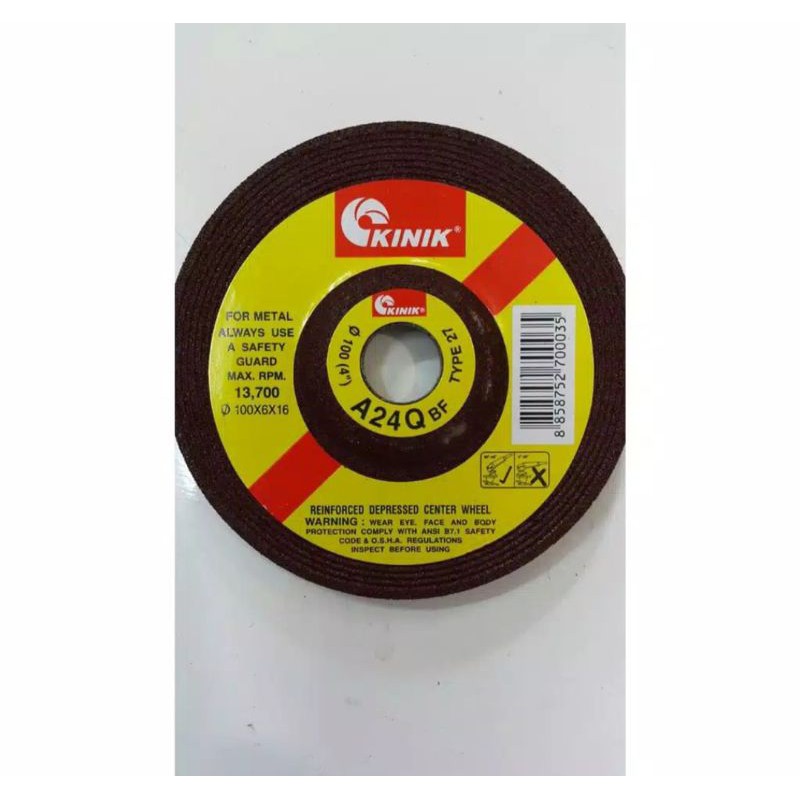Kinik Batu Gerinda 4 Inch