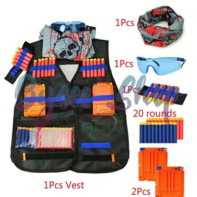 nerf elite tactical vest kit