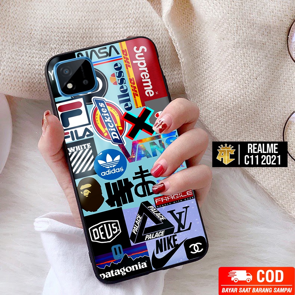 CASE REALME C11 2021 - Casing REALME C11 2021 Terbaru AERO STORE [ GRAFITTY ] Silikon REALME C11 202