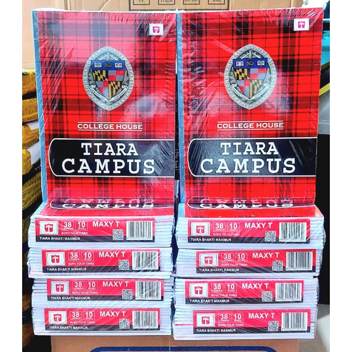 

Buku Tulis Campus BOXY PANJANG TIARA MAXY 38 ( 10 BUKU )