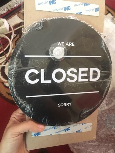 Papan Tanda Buang Sampah - Sign Buang Sampah - Sign Trash - Wall Decor Signage