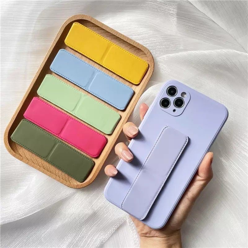 Magnetic Finger Grip 2 in 1 Stand Phone Holder Magnet Warna Warni Untuk Semua Jenis HP iPhone Android Samsung Xiaomi Vivo Oppo Multi Band