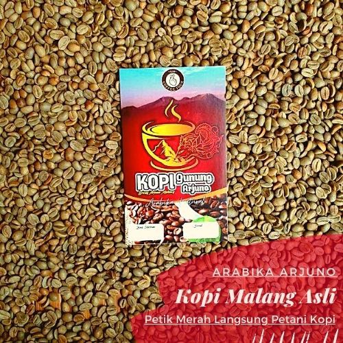 

Green Bean Kopi Arabika Arabica Gunung Arjuno Malang Biji Kopi Mentah 500 gr