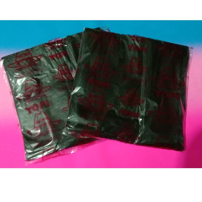 LAGI DISKON!!! Plastik Kresek Hitam Merk Jumbo / YOPI Uk Tanggung ( 21 )