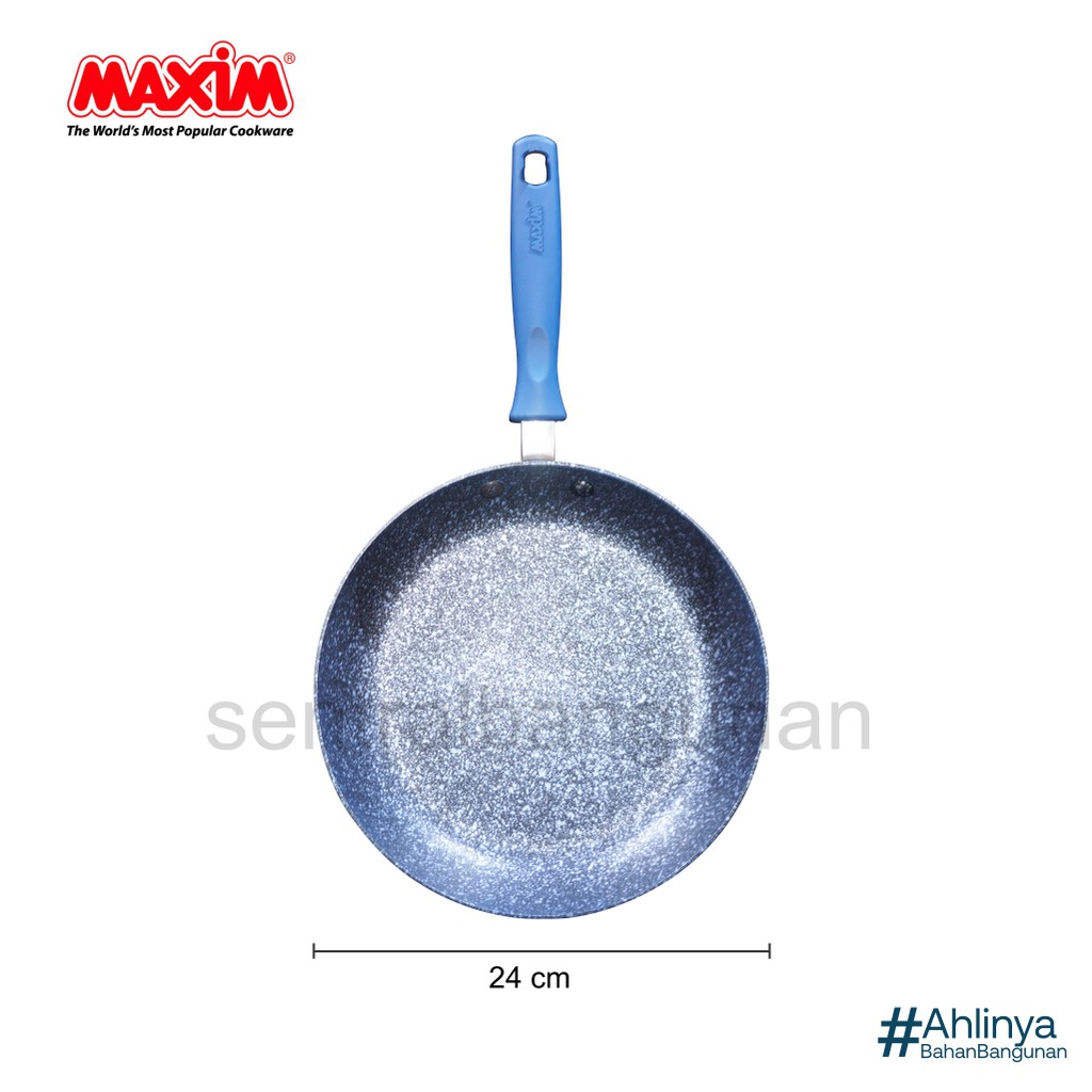 Wajan Teflon Maxim Frypan Granito 24cm Shopee Indonesia