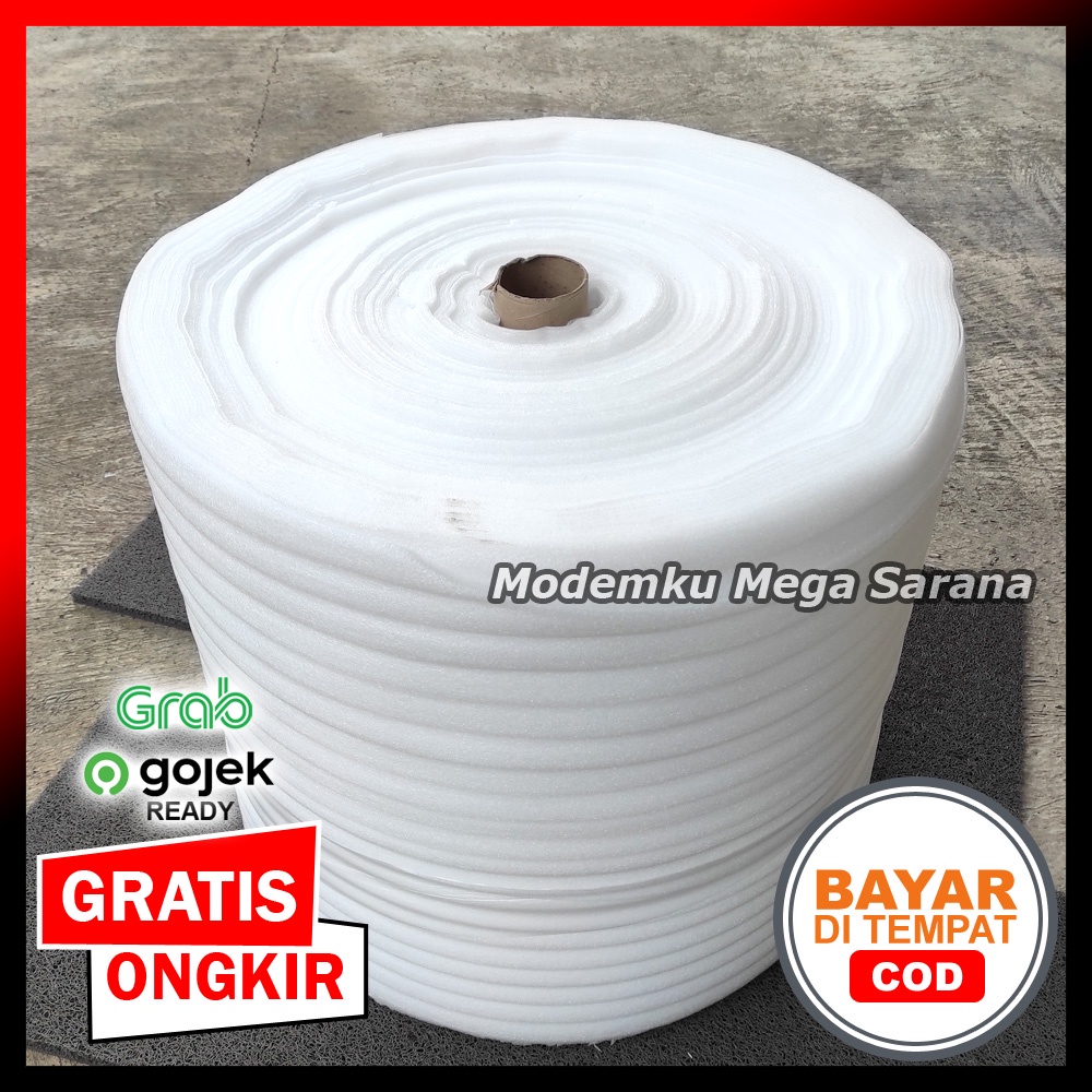

Busa Packing Polyfoam PE Foam Polybonding - 2mm Lebar 60cm 200meter Jogja