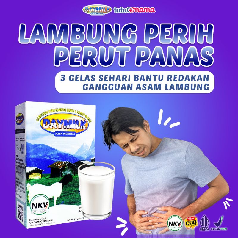 

DAYMILK ORIGINAL 10 BOX SUSU KAMBING SUSU KESEHATAN READY STOK