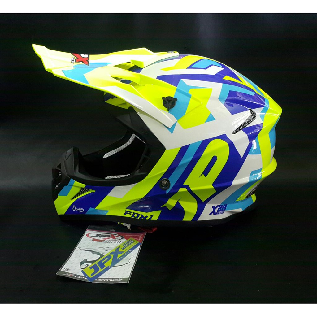 Helm JPX full face cross FOX 1 X29