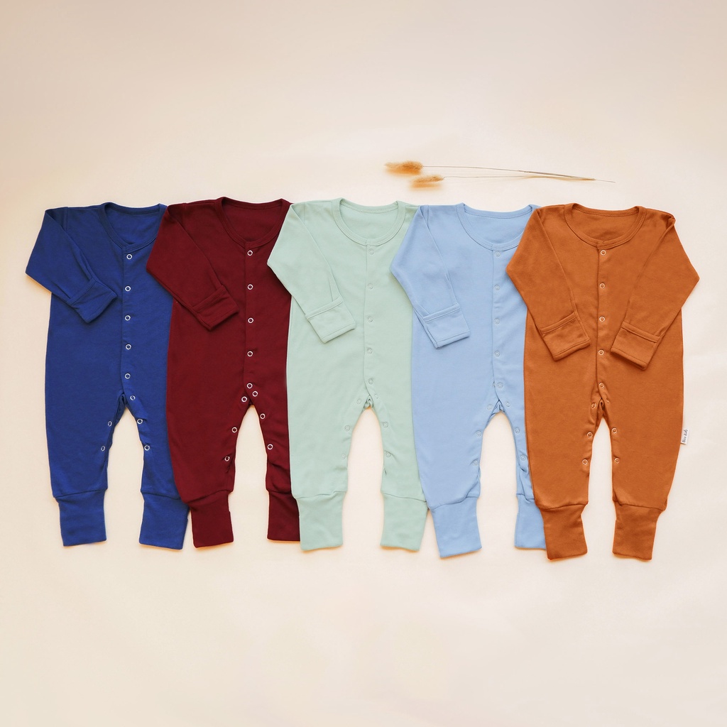 [REJECT SALE] Nice Kids - Snap Sleepsuit (Baby Bayi Onepiece Piyama Pakaian Tidur Anak Bayi 0-2 Tahun)