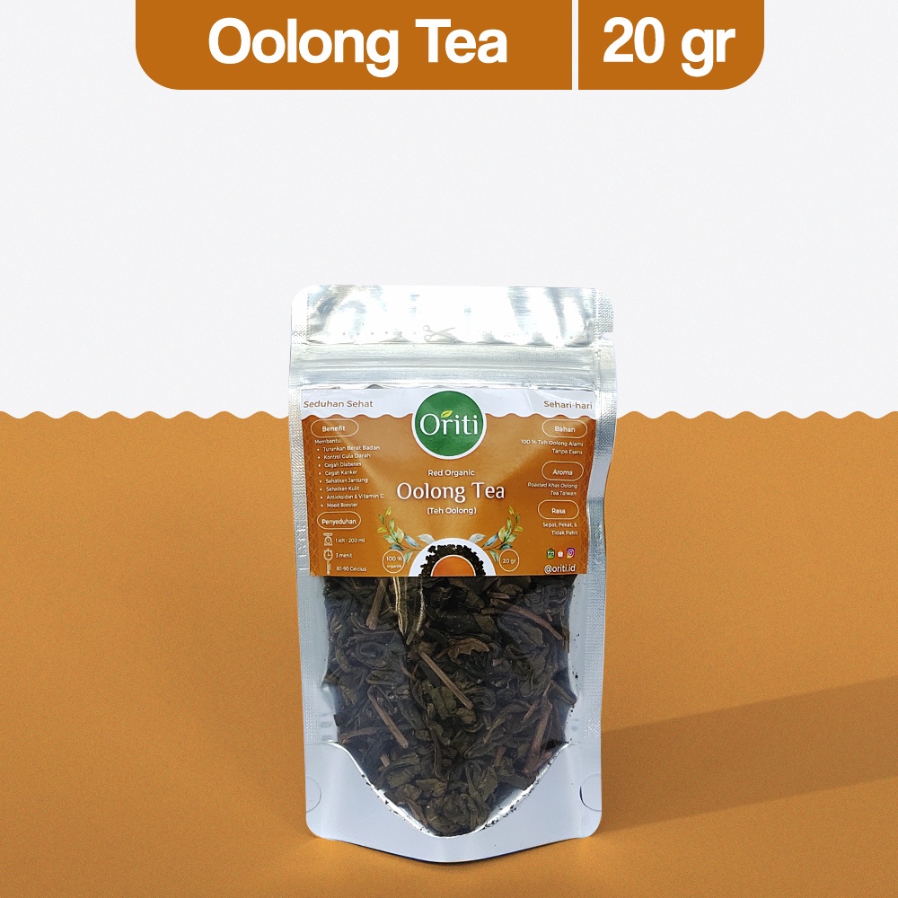 

OOLONG TEA | Teh Oolong | 20 gr | Teh Asli | Teh Premium | Oriti