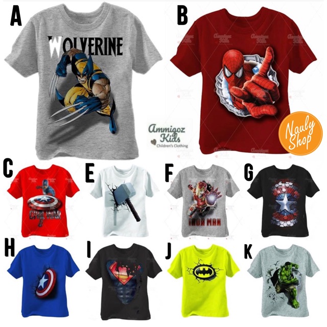 Kaos anak laki AMIGOS ( 1-10 th) - KB 008