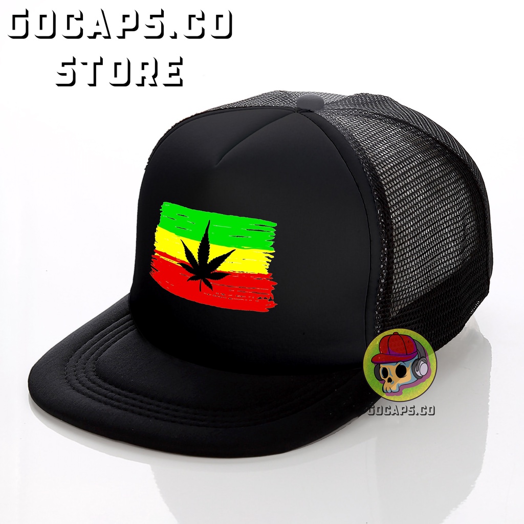 Reggae / Topi Jaring Distro / Topi Jaring / Topi Distro Premium / Topi Pria / Topi Baseball / Snapback / Topi Snapback / Topi Snapback Jaring / Topi Kece Unisex / Gocaps