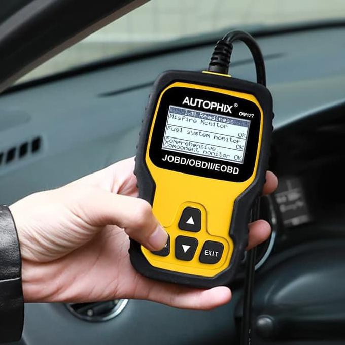 SCANNER AUTOMOTIVE ENGINE CODE READER OM127 OBD2 OBDMATE JOBD EOBD