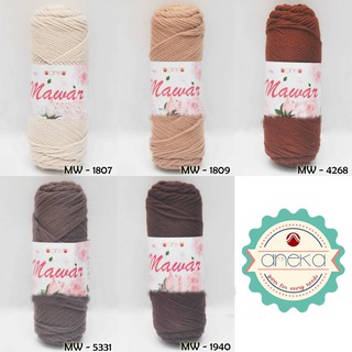 KATALOG Benang Rajut Mawar Soft Acrylic Mawar Yarn KATALOG Benang Rajut Mawar Soft Acrylic Mawar Yarn